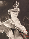 Flamenca en Blanco