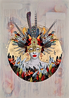 Masquerade Gold Marble