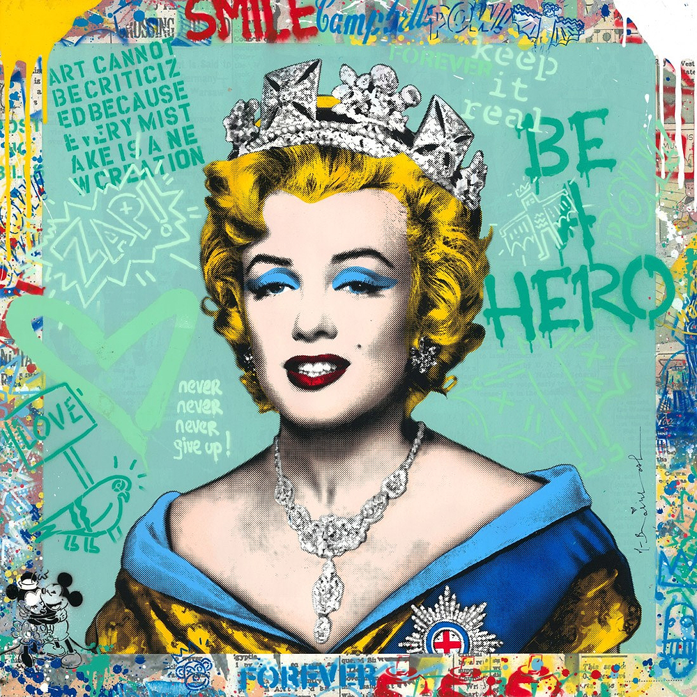Queen Marilyn - Blue