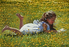 Relaxing in the Meadow