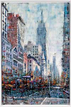 Sunny Day on NYC (Framed)