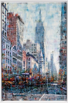 Sunny Day on NYC (Framed)