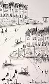 Relaxing at the Harbour (sketch)