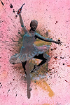Ballerina Molotov (pink & silver)
