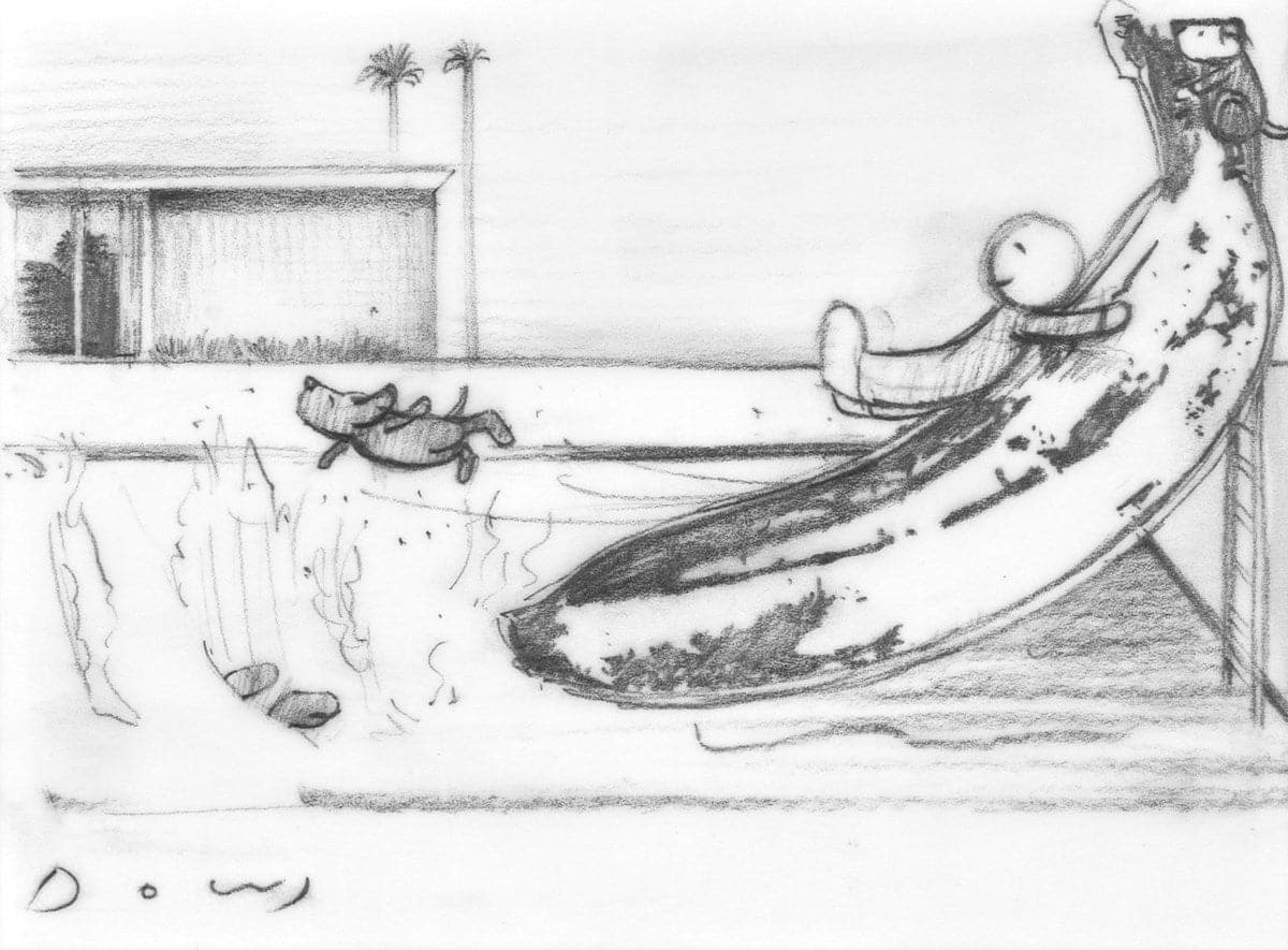 Making A Splash IV (Sketch)