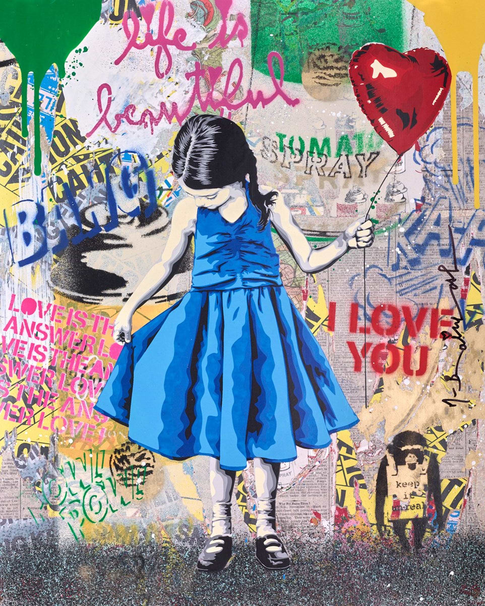 Beautiful Girl | Mr. Brainwash - Clarendon Fine Art