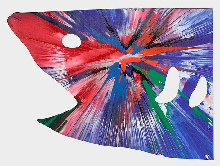 Shark Spin | Damien Hirst – Clarendon Fine Art