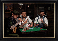 Back At The Gentleman and Rogues Club (Framed)