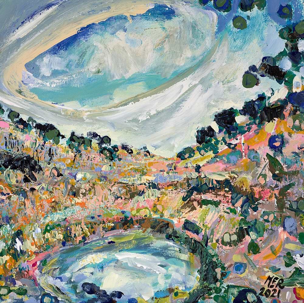 Rock Pool Up The Road | Michael F. Rumsby - Clarendon Fine Art