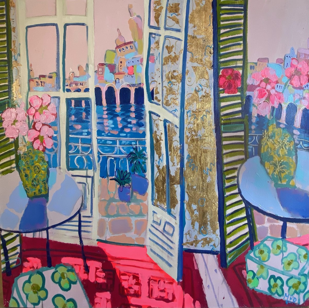 Two Oriental Vases