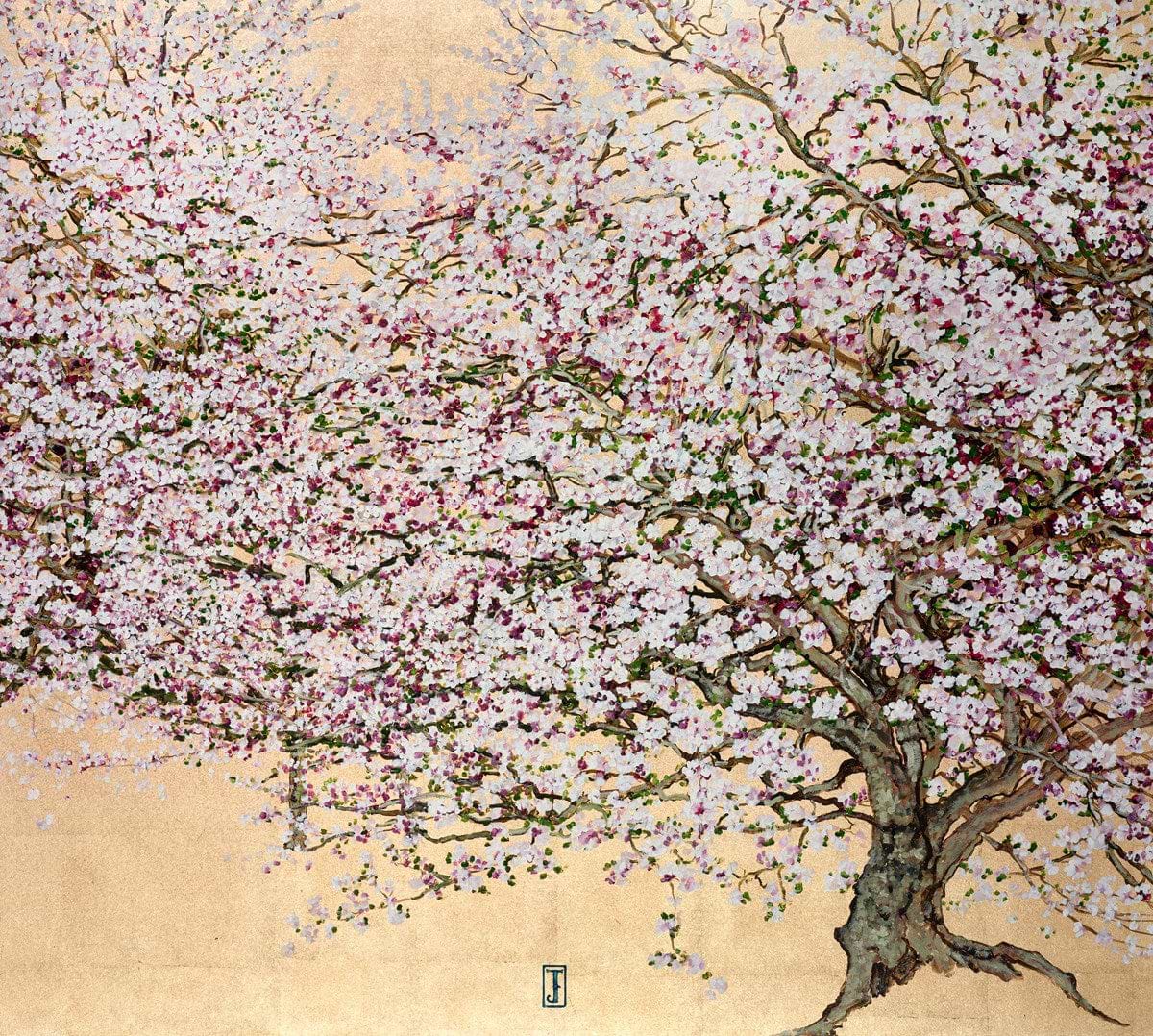 Cherry Blossom Avenue | Jack Frame – Clarendon Fine Art