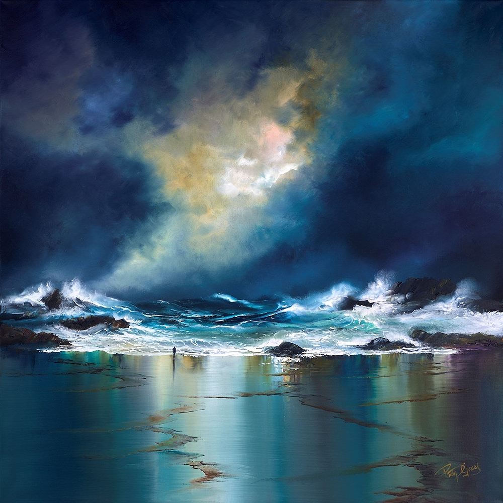 Watching The Stormy Sea