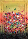 Multi Coloured Butterflies III