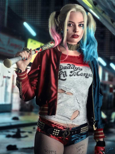 Harley Quinn - Street Scene
