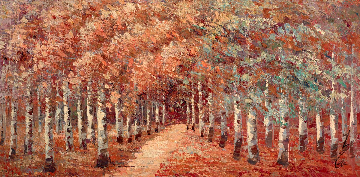 A Golden Forest Pathway