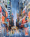 Busy City Streets