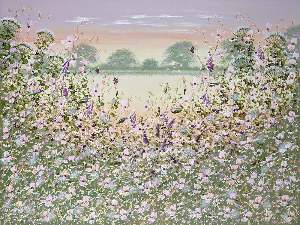Bluebells And Trees IV
