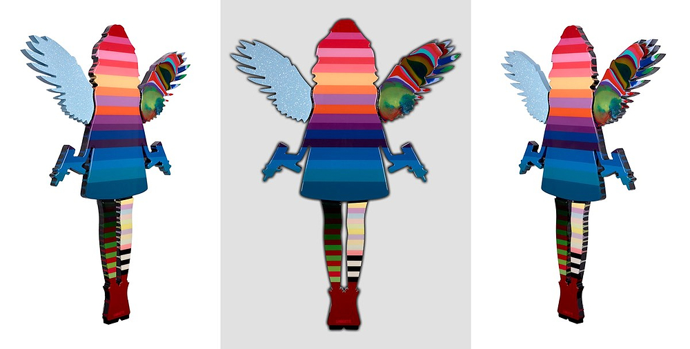 Angel Cake - Striped