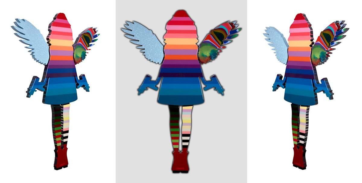 Angel Cake - Striped