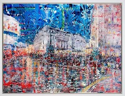 Piccadilly Circus Lights (Framed)