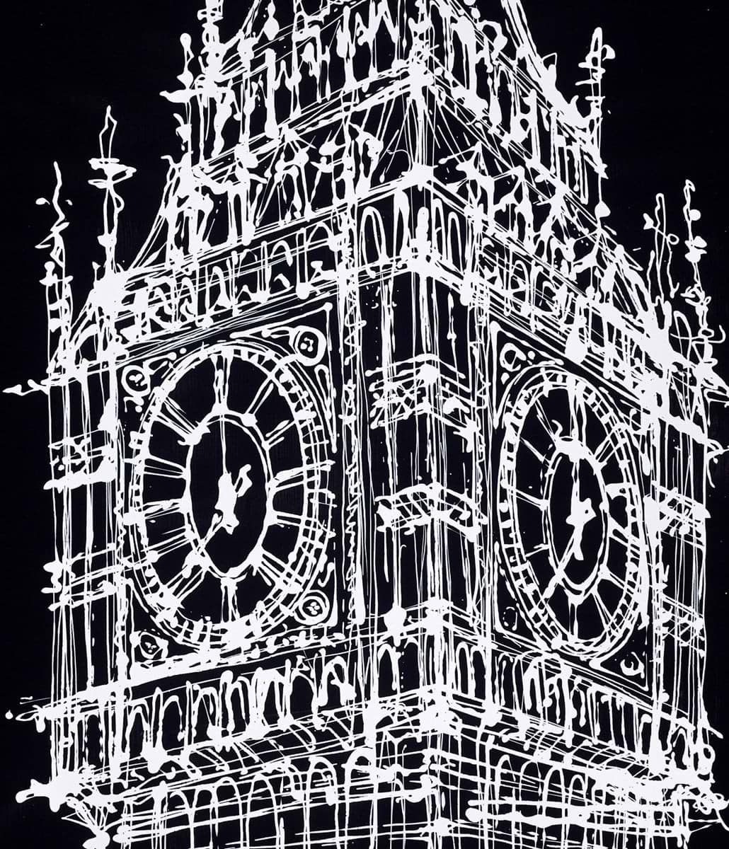 Night Scene Elizabeth Tower