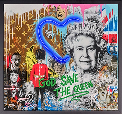 God Save The Queen (Framed)