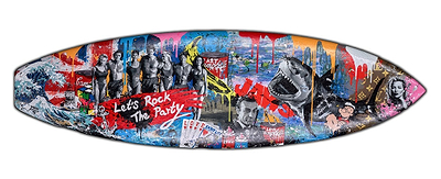 Let's rock the Party II - Surf Board