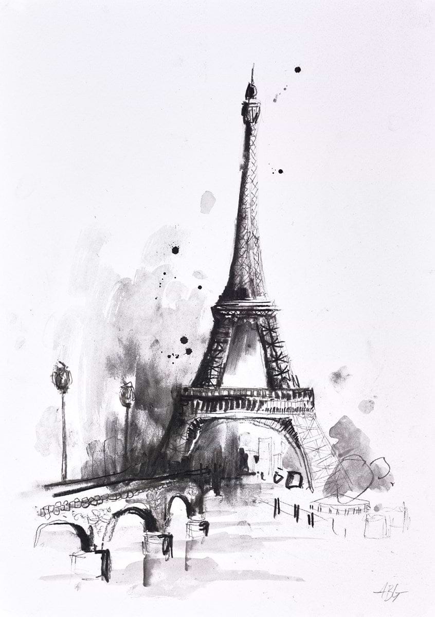 Eiffel Tower - Paris (Sketch)