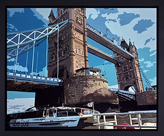 Tower Bridge XIV (Framed)