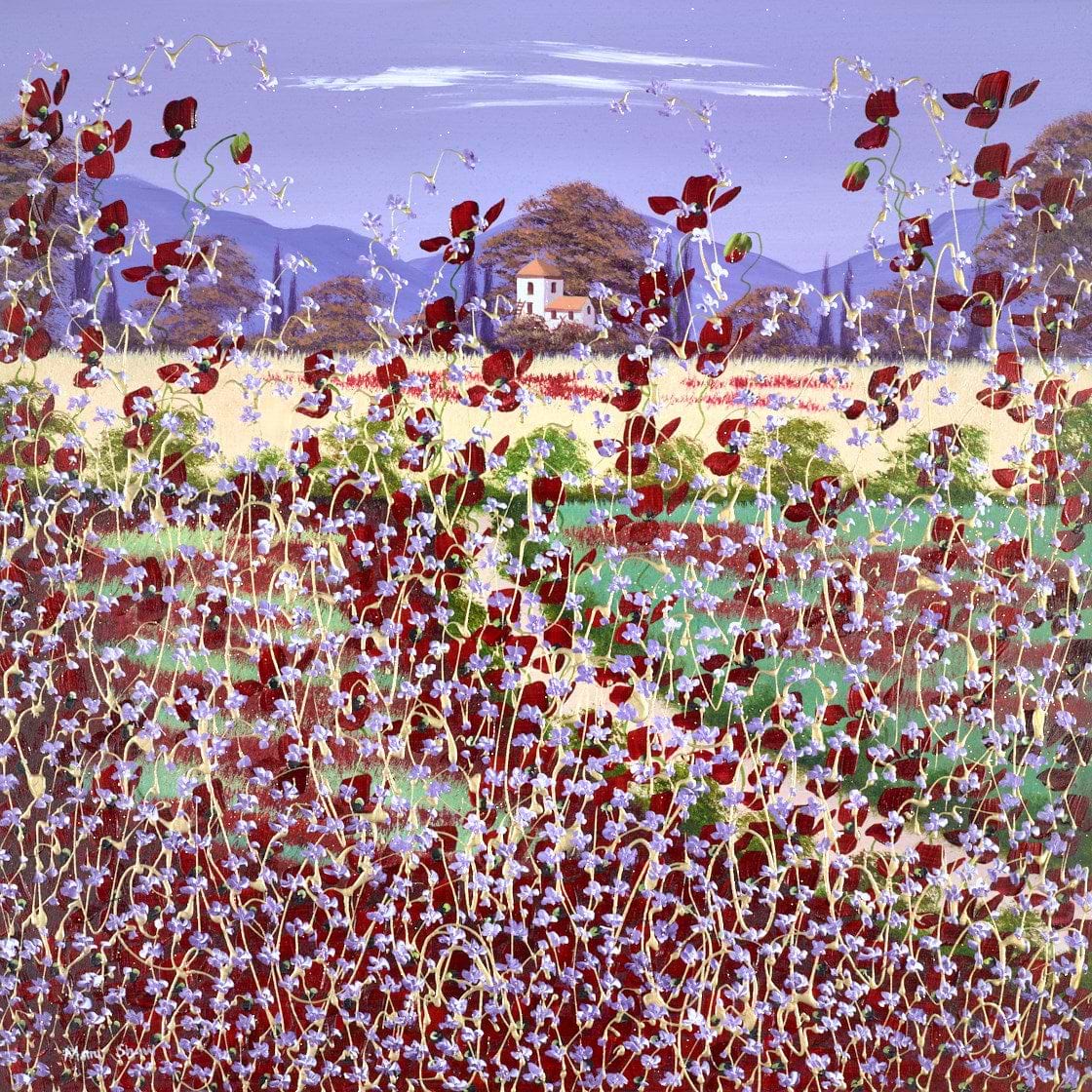 Radiant Red Poppies III