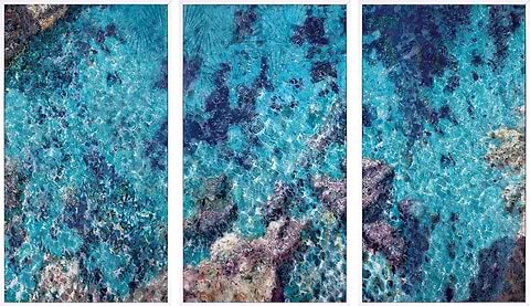 Into The Blue (Triptych)