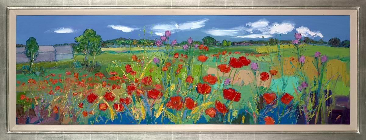 Longniddry Farm With Poppies