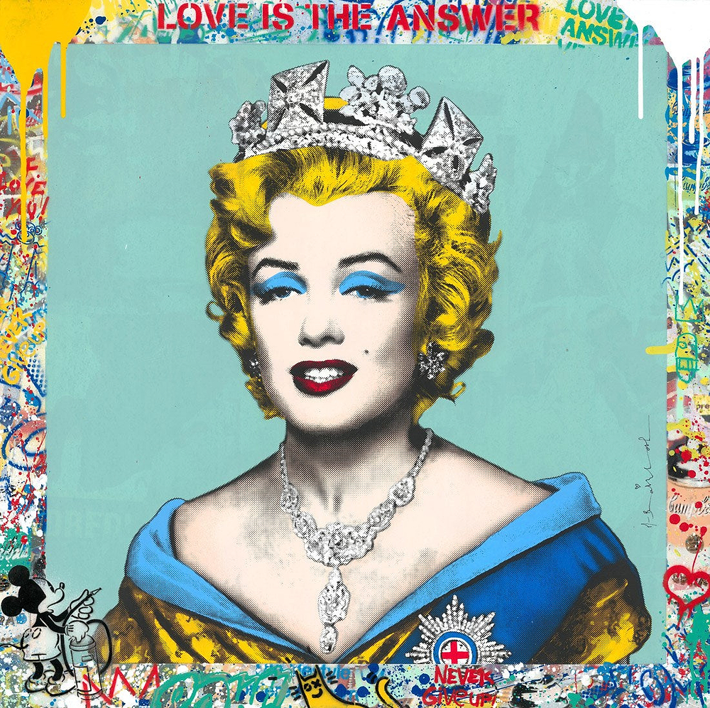 Queen Marilyn - Blue