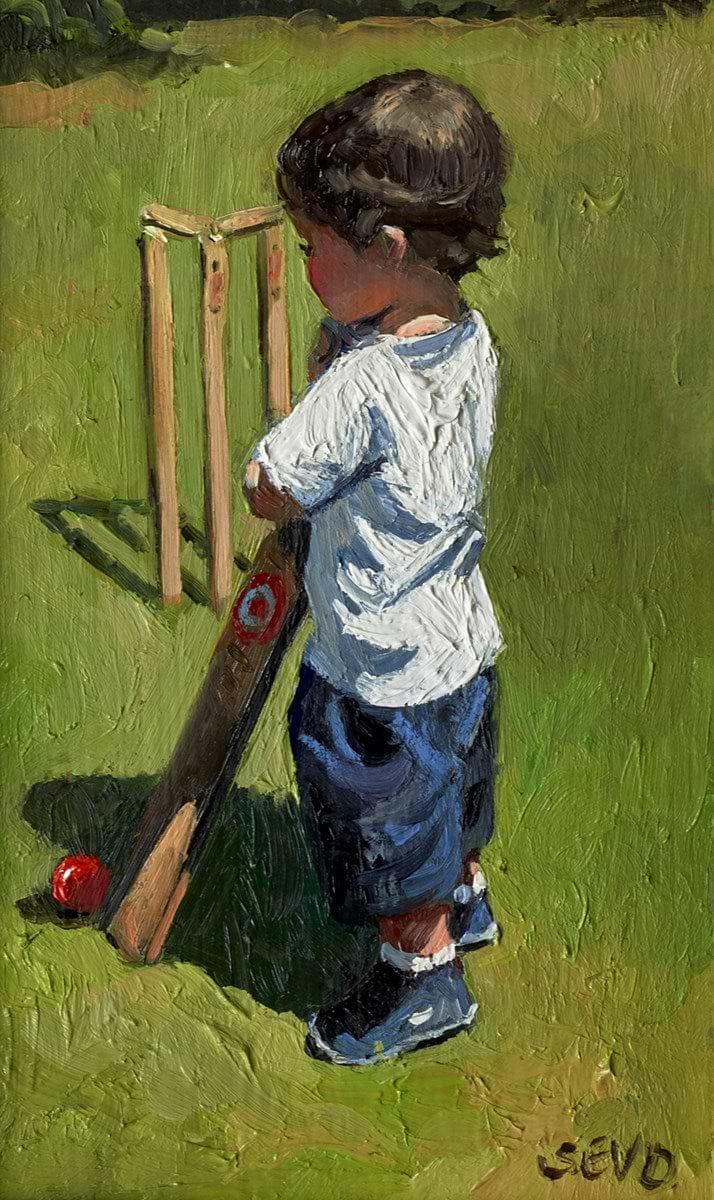 The Little Cricketer