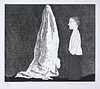 The Sexton Disguised as a Ghost, Plate 20 from Illustrations for Six Fairy Tales from Brothers Grimm
