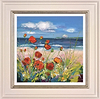 Poppies Amongst Sea Grasses (Framed)