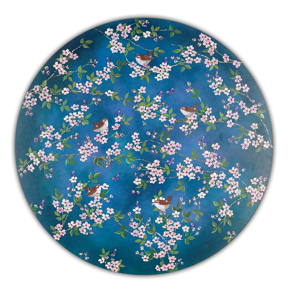 Butterflies,Birds And Blooms