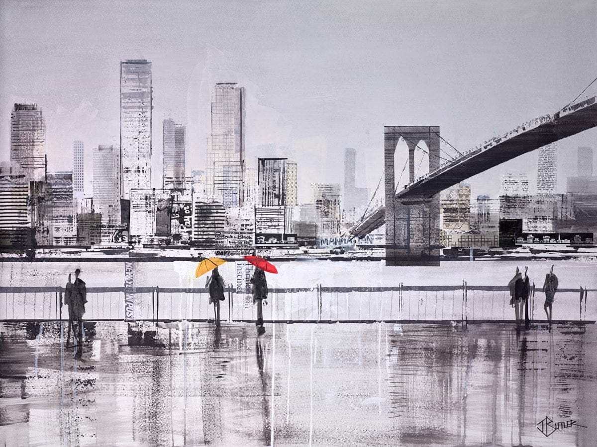 Red Brolly , Yellow Brolly Study , New York