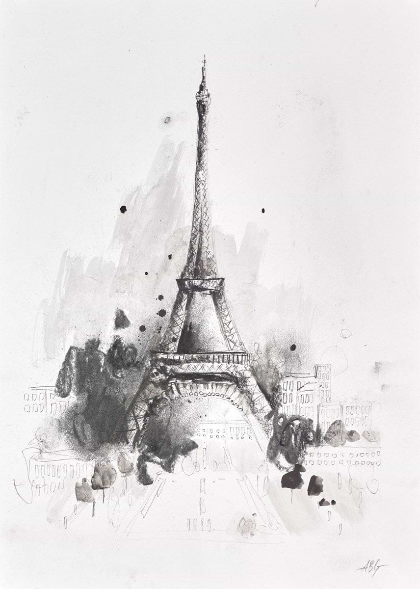 Eiffel Tower , Paris (Sketch)