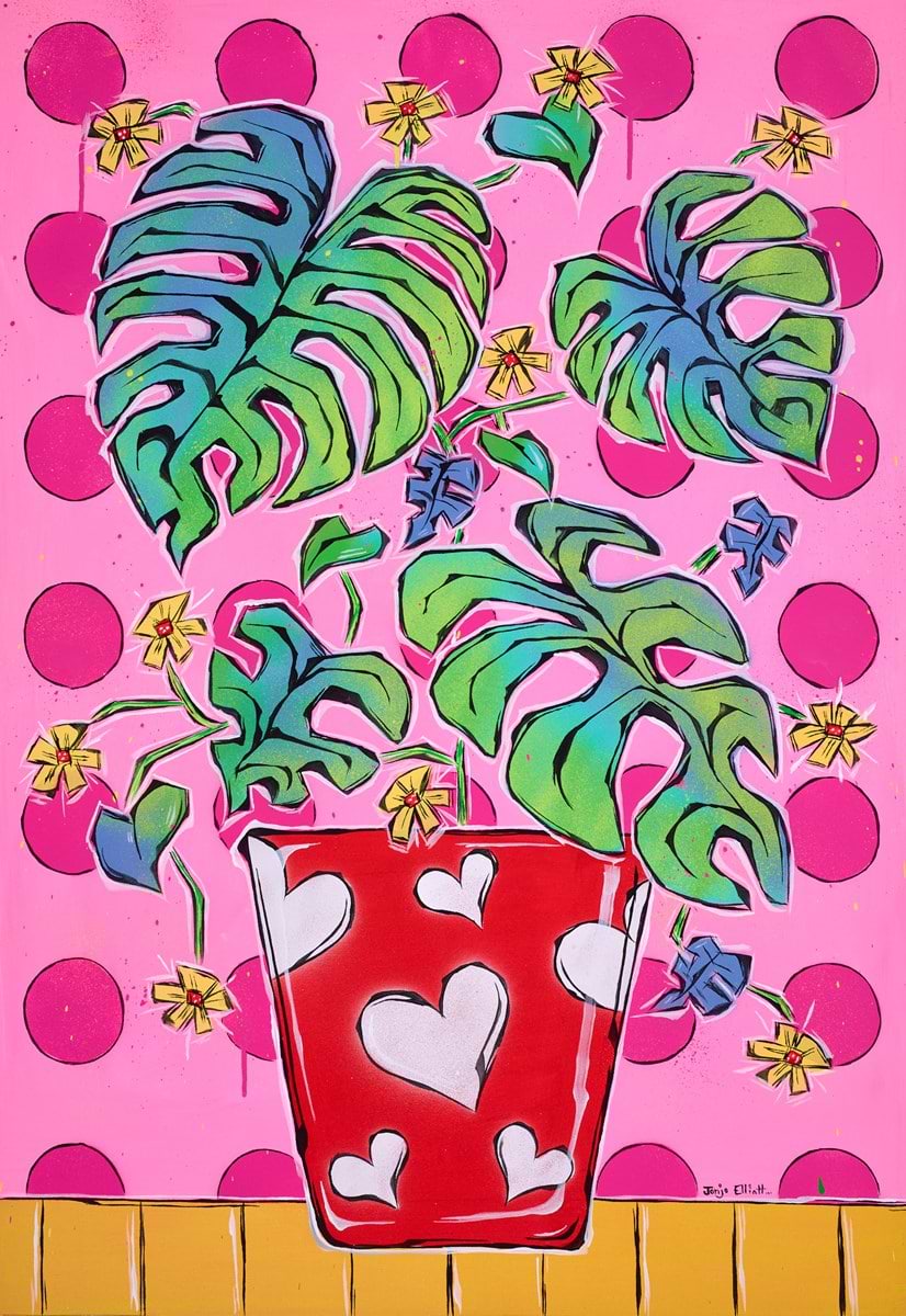 Pink Spots Wallpaper