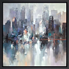 New York Harbour III (Framed)