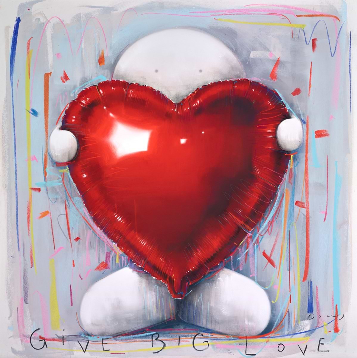 Give Big Love | Doug Hyde – Clarendon Fine Art