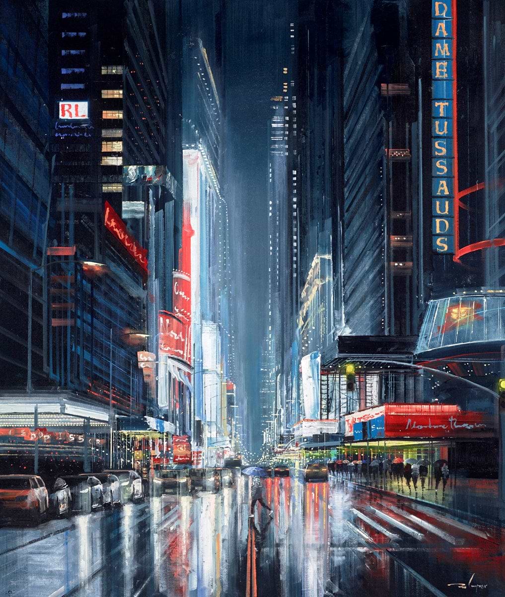 Lighting The Times Square