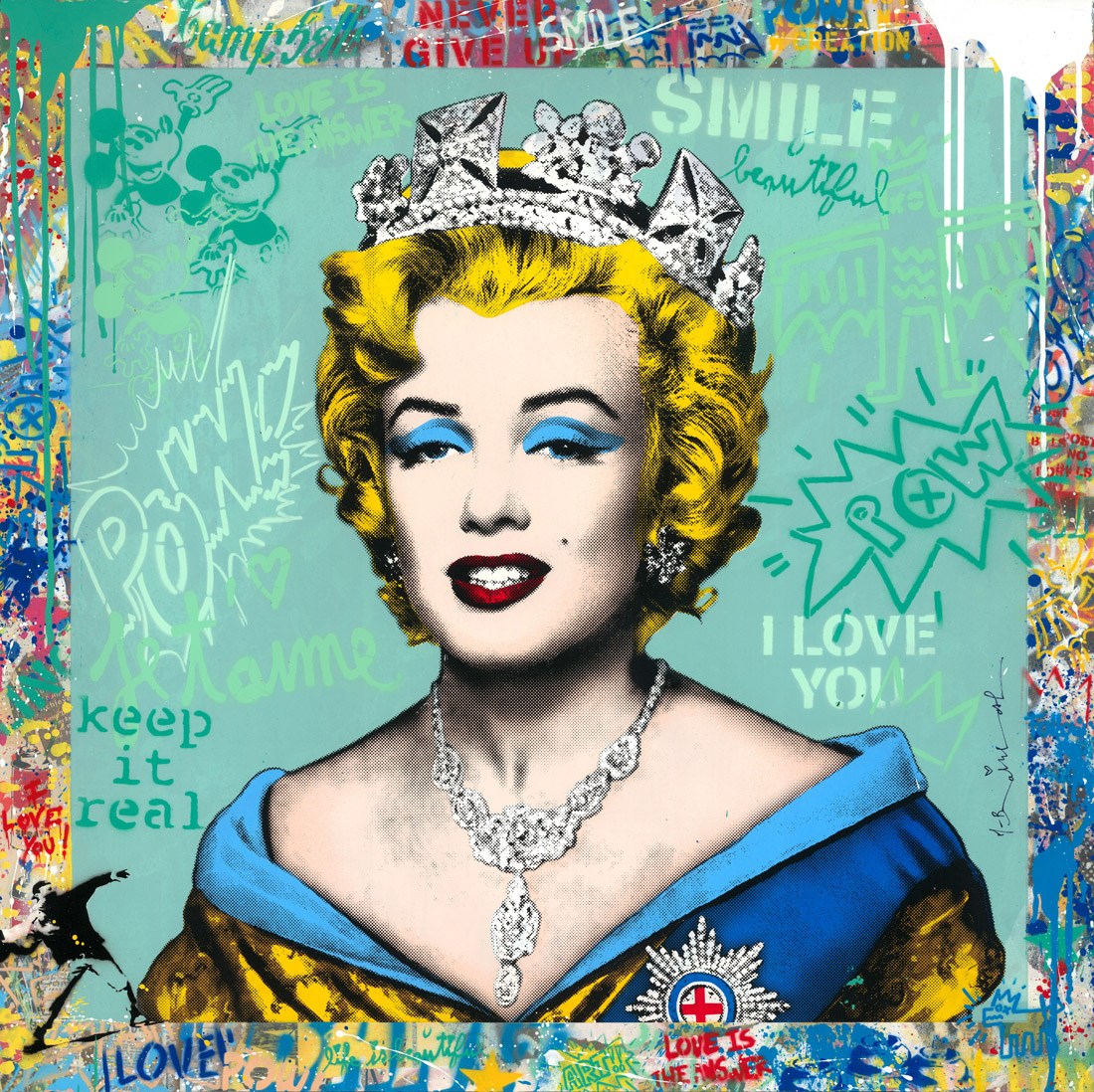 Queen Marilyn - Blue
