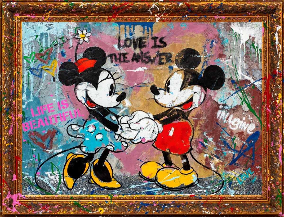 Forever Love | Mr. Brainwash - Clarendon Fine Art