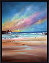 Quiet Time at the Beach (Framed)