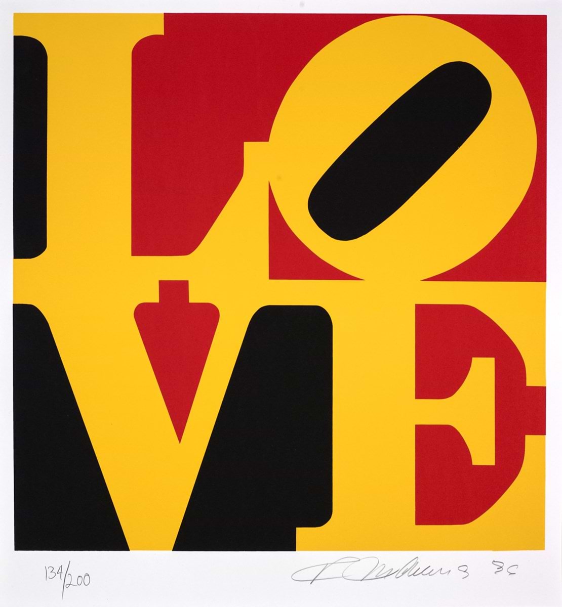 ロバート・インディアナLOVE　ペーパーウェイト　Robert Indiana ロバート・インディアナ LOVEペーパーウェイト Robert Indiana