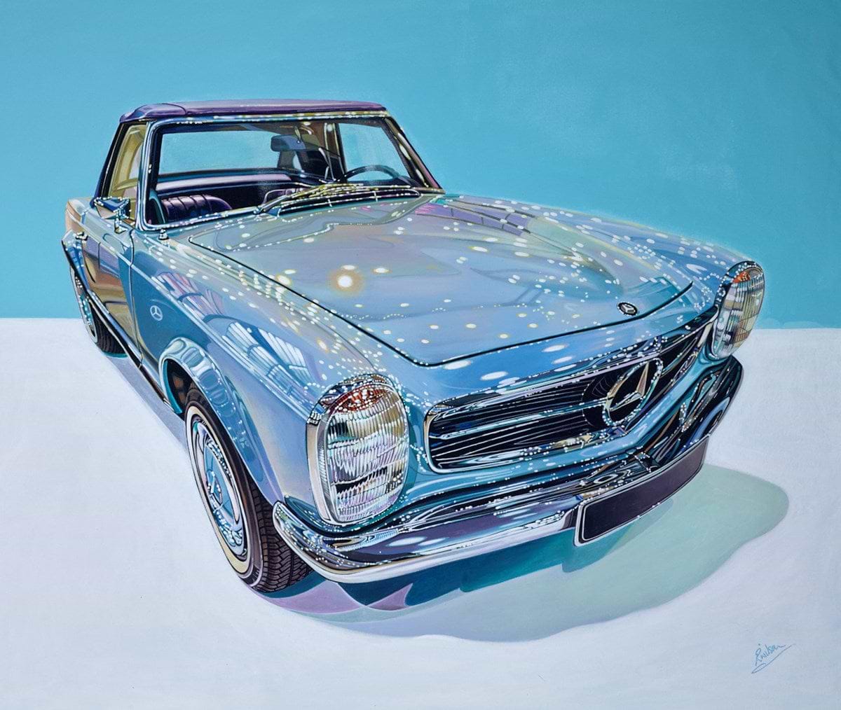 1969 Mercedes Benz 280 SL | Roz Wilson – Clarendon Fine Art