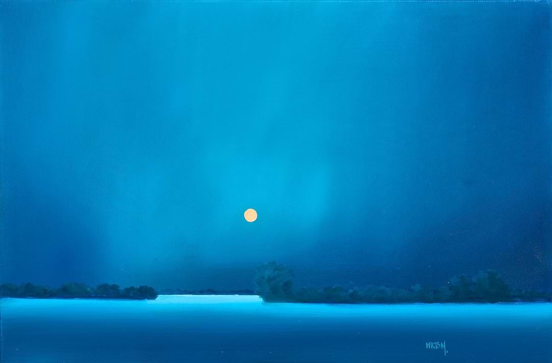Orange Moon Glow