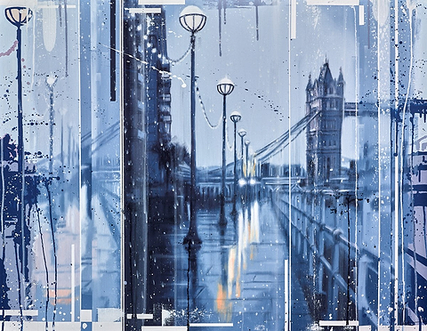 Tower Bridge In The Rain